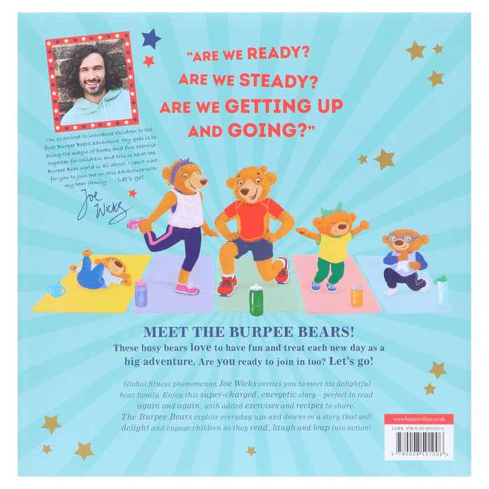 The Burpee Bears Illustrated Glorious Picture Book by Joe Wicks - Ages 3-5 - Hardback 3-5 HarperCollins Publishers