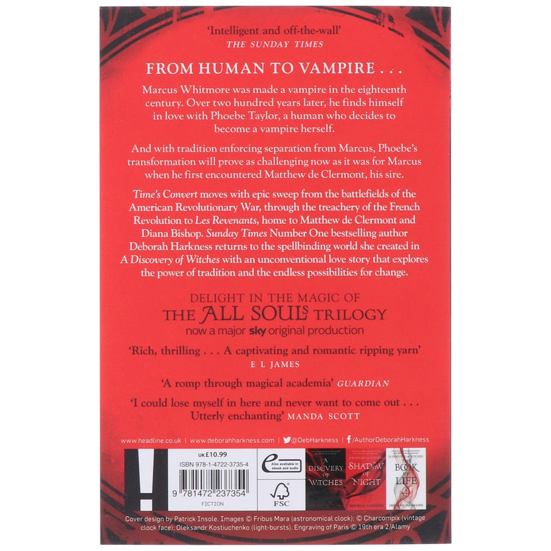 Time's Convert (All Souls Series, Book 4) By Deborah Harkness - Fiction - Paperback Fiction Hachette