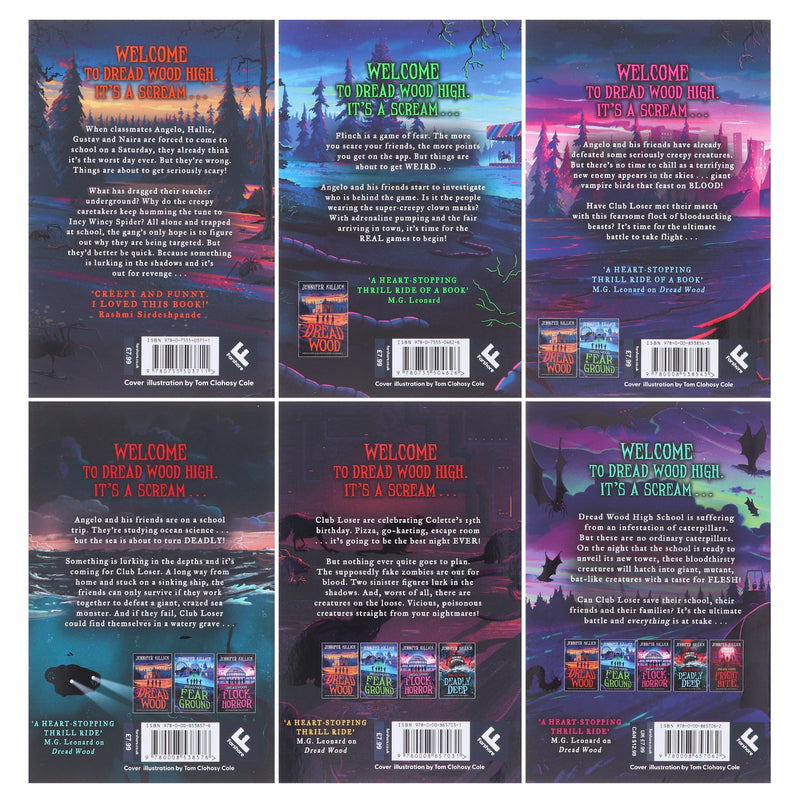 Dread Wood Series by Jennifer Killick: 6 Books Collection Set - Ages 9-12 - Paperback 9-14 HarperCollins Publishers