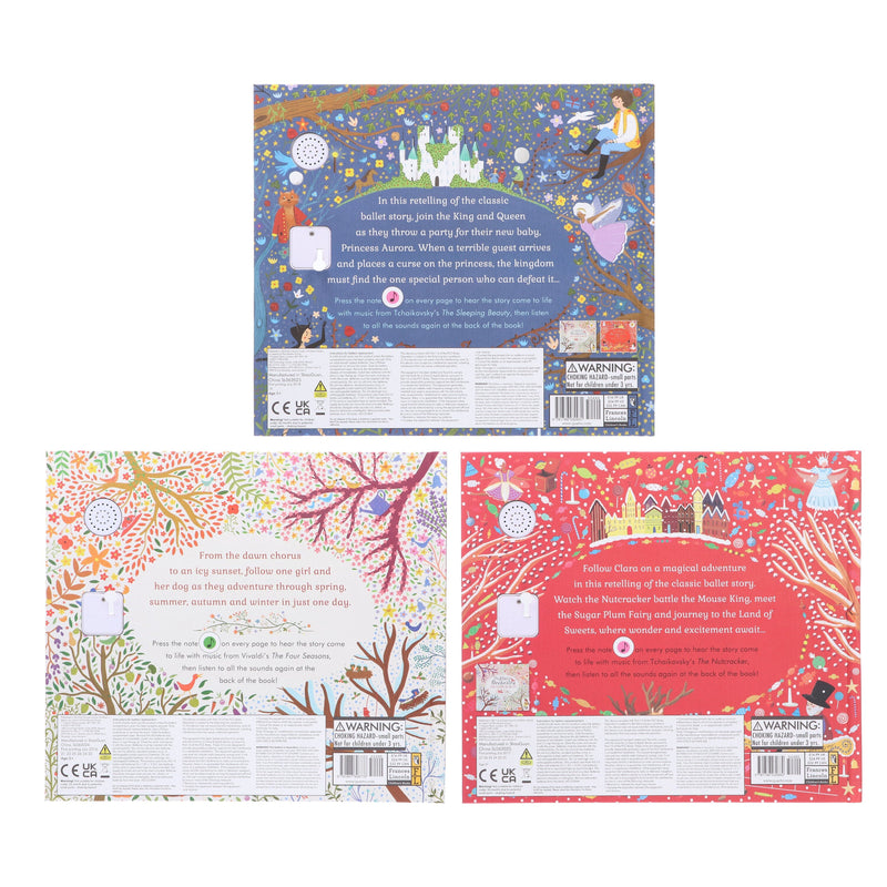 The Story Orchestra Series (Set 1) By Jessica Courtney-Tickle 3 Books Collection Set - Age 3+ - Hardback 0-5 Quarto Publishing Ltd