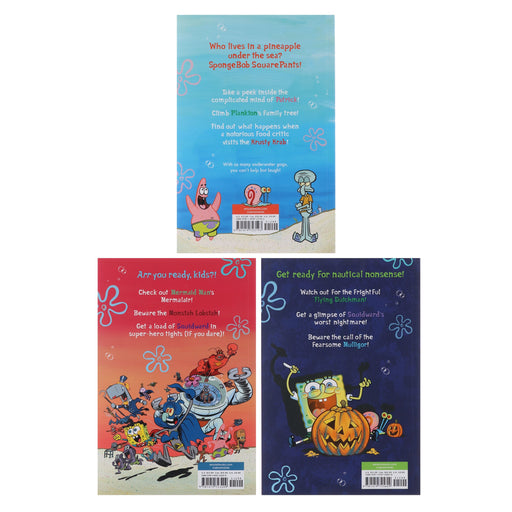 SpongeBob Comics by Stephen Hillenburg 3 Books Collection Set - Ages 8-12 - Paperback Graphic Novels Amulet Books