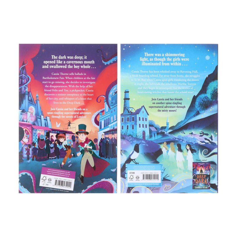 A Cassia Thorne Mysteries by Zohra Nabi 2 Books Collection Set - Ages 9+ - Paperback 9-14 Simon & Schuster