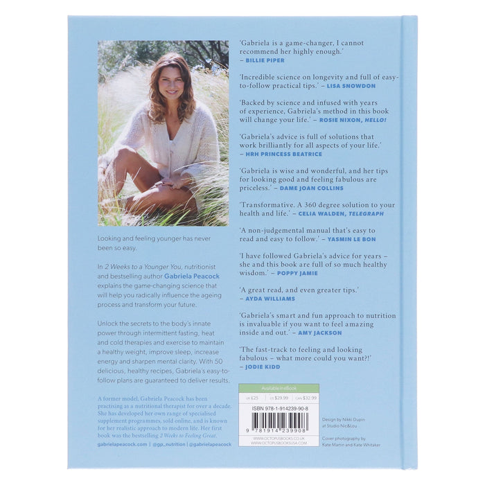 2 Weeks to a Younger You: Secrets to Living Longer and Feeling Fantastic By Gabriela Peacock - Non Fiction - Hardback Non-Fiction HarperCollins Publishers