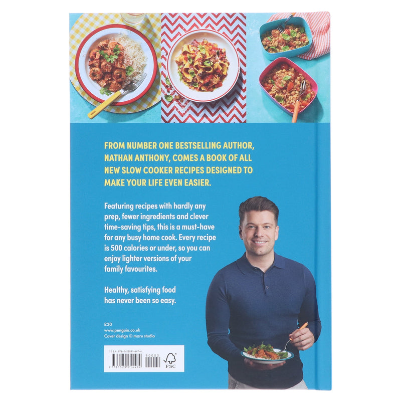 Bored of Lunch Healthy Slow Cooker: Even Easier: by Nathan Anthony - Non Fiction - Hardback Non-Fiction Ebury Publishing