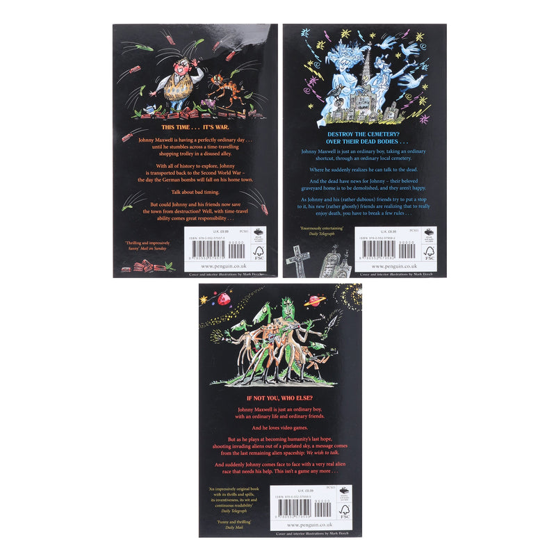 Johnny Maxwell Series by Terry Pratchett 3 Books Collection Set - Age 9-11 - Paperback 9-14 Penguin Random House