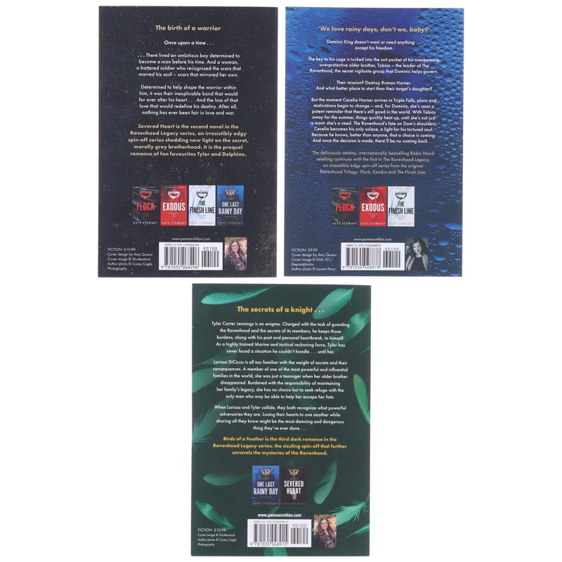 The Ravenhood Legacy Series by Kate Stewart 3 Books Collection Set - Fiction - Paperback Fiction Macmillan