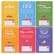 Ladybird Early Learning Library: 6 Books Collection Box Set - Ages 3+ - Hardback 3-5 Ladybird
