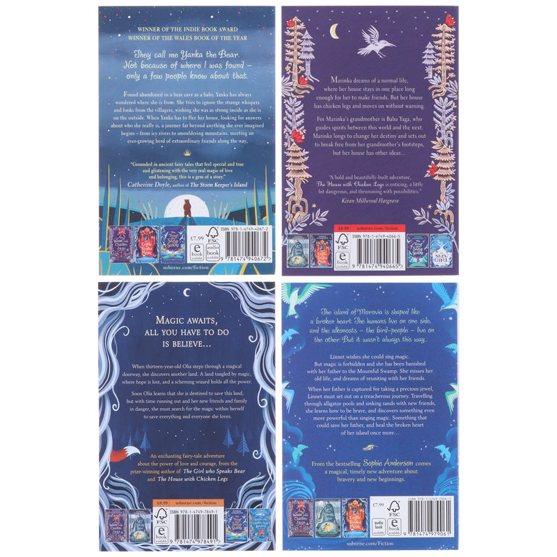 The House with Chicken Legs By Sophie Anderson 4 Books Collection Set - Age 8-12 - Paperback 9-14 Usborne Publishing Ltd