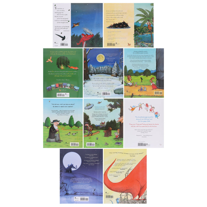 Julia Donaldson Story Collection 10 Picture Books - Age 5-7 - Paperback B2D DEALS Pan Macmillan