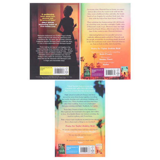 The Seven Husbands of Evelyn Hugo by Taylor Jenkins Reid 3 Books Collection Set - Fiction - Paperback Fiction Simon & Schuster