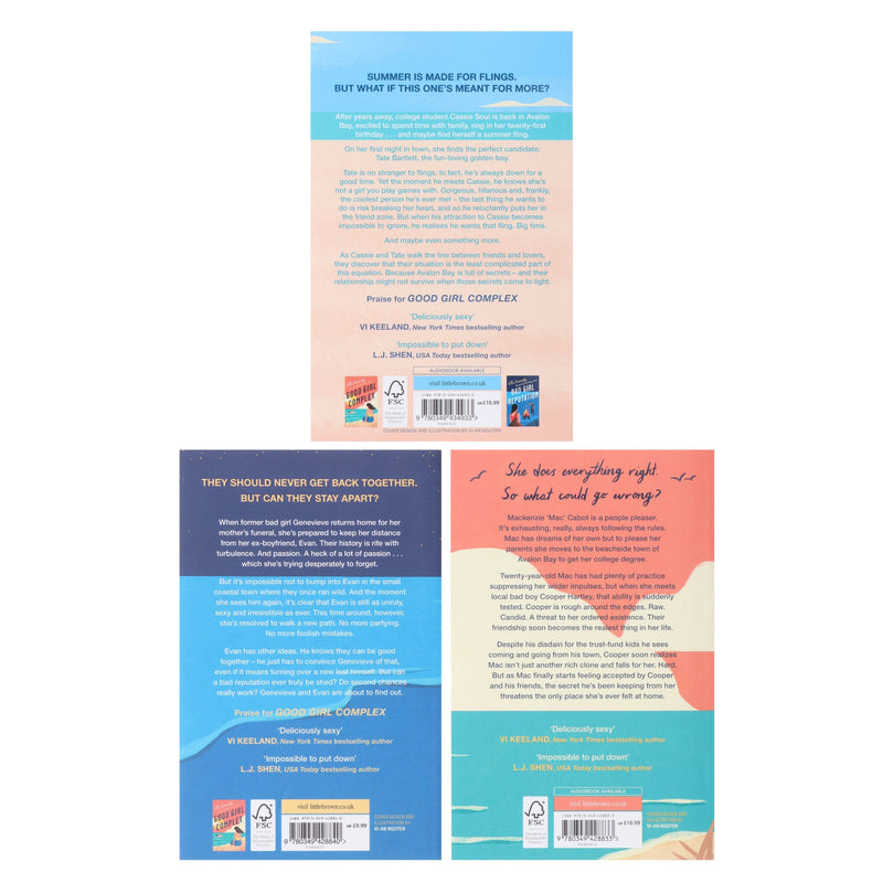 Avalon Bay Series by Elle Kennedy 3 Books Collection Set - Fiction - Paperback Fiction Hachette