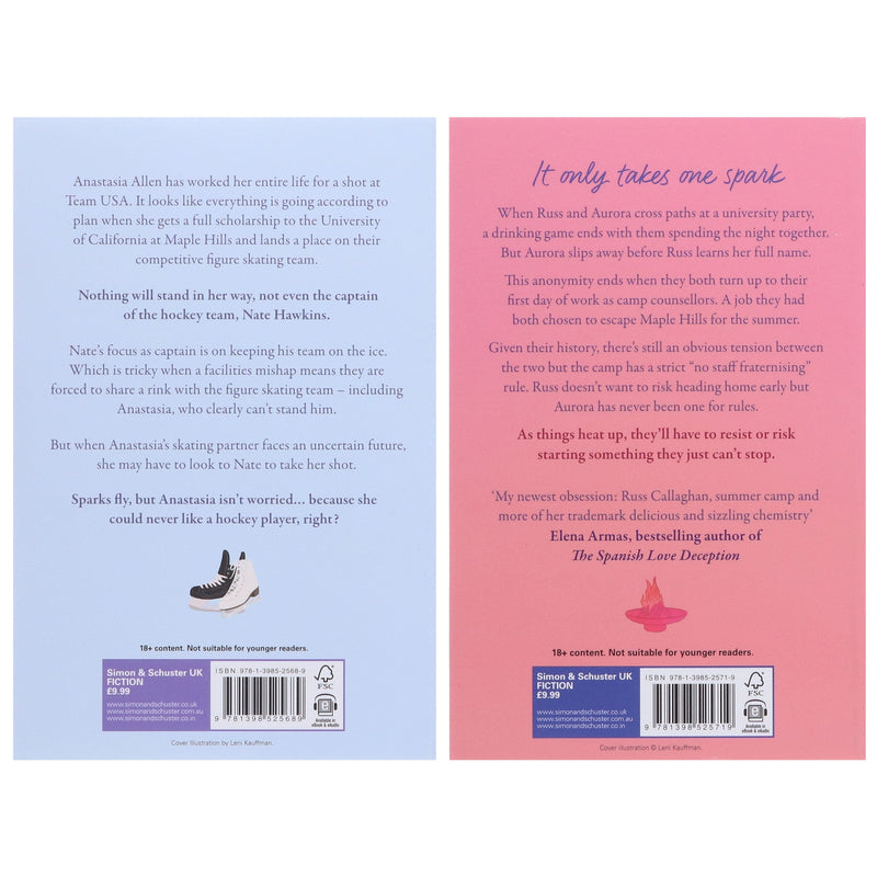 The Maple Hills Series By Hannah Grace (Icebreaker & Wildfire) 2 Books Collection Set - Fiction - Paperback Fiction Simon & Schuster