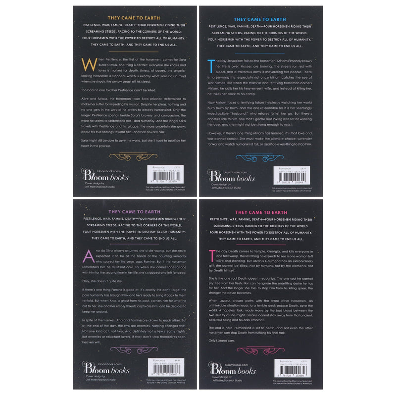 The Four Horsemen Series By Laura Thalassa 4 Books Collection Set - Fiction - Paperback Fiction Sourcebooks, Inc