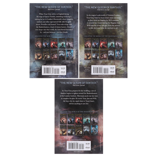 Shadowhunters: The Infernal Devices by Cassandra Clare 3 Books Box Set - Ages 14+ - Paperback Young Adult Walker Books Ltd