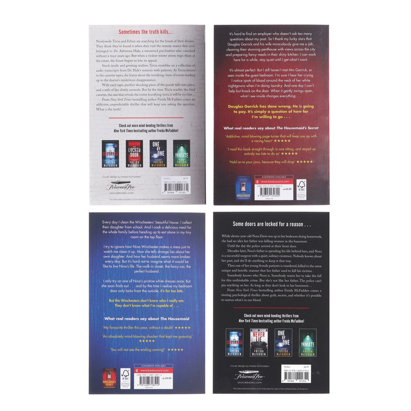 Freida McFadden 4 Books Collection Set - Fiction - Paperback Fiction Storyfire Ltd