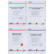 CGP KS2 (Year 4) Targeted Question and Practice Bundle 4 Books Collection Set - Ages 8-9 - Paperback 7-9 Coordination Group Publications Ltd (CGP)