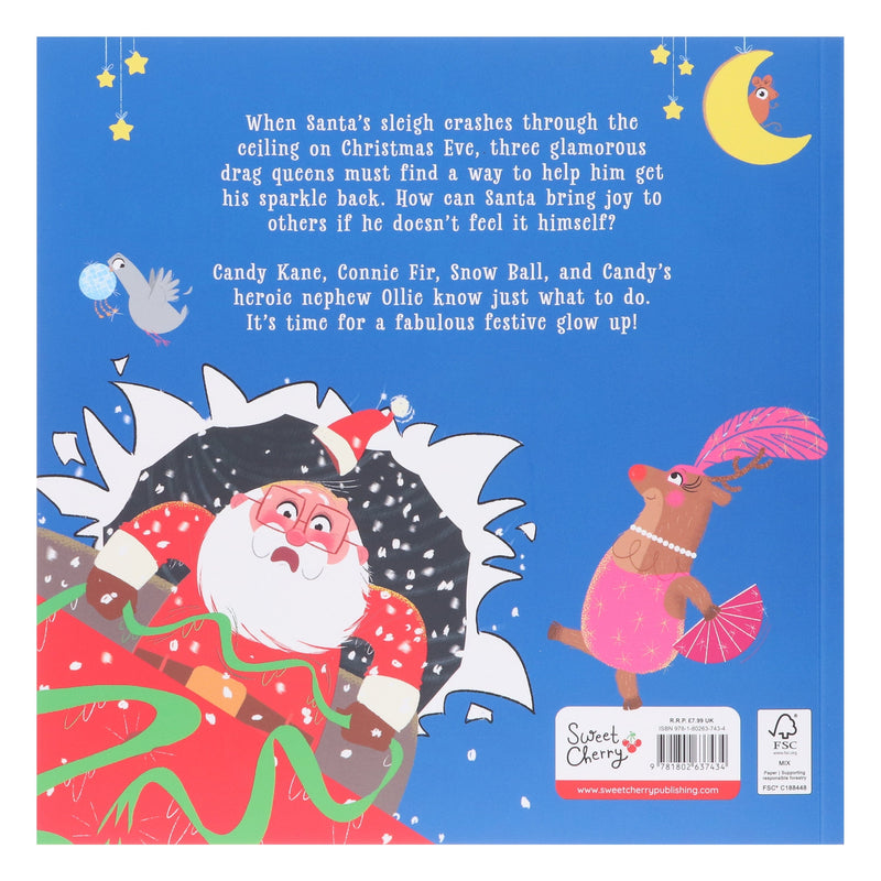 The Sleigh Queens Save Christmas Picture Book by Seán Casey (Includes Free Audiobook!) - Ages 3-5 - Paperback 3-5 Sweet Cherry Publishing