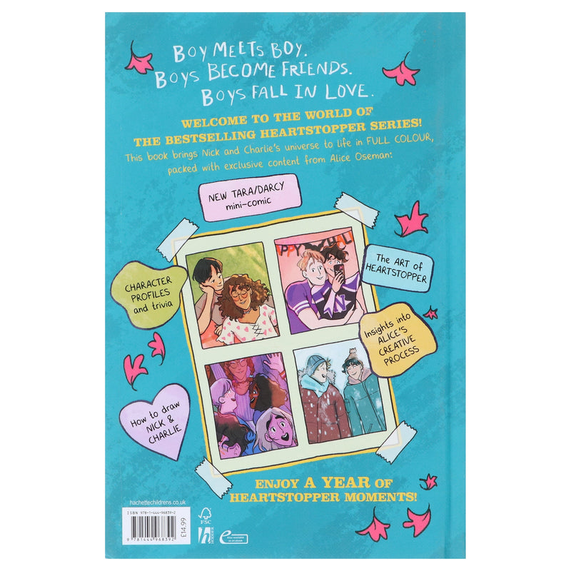 The Heartstopper Yearbook by Alice Oseman - Ages 12-15 - Hardback Graphic Novels Hachette Children's Group