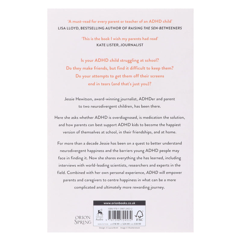 ADHD: How to Raise a Happy ADHD Child by Jessie Hewitson - Non Fiction - Paperback Non-Fiction Hachette