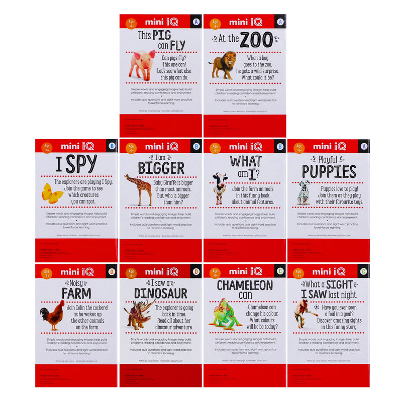 Amazing Animals By Make Believe Ideas 10 Readers Box Set - Ages 4+ - Paperback 5-7 Make Believe Ideas