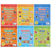 DK The Ultimate Sticker Book Series 6 Books Collection Set - Ages 5+ - Paperback 5-7 DK Children