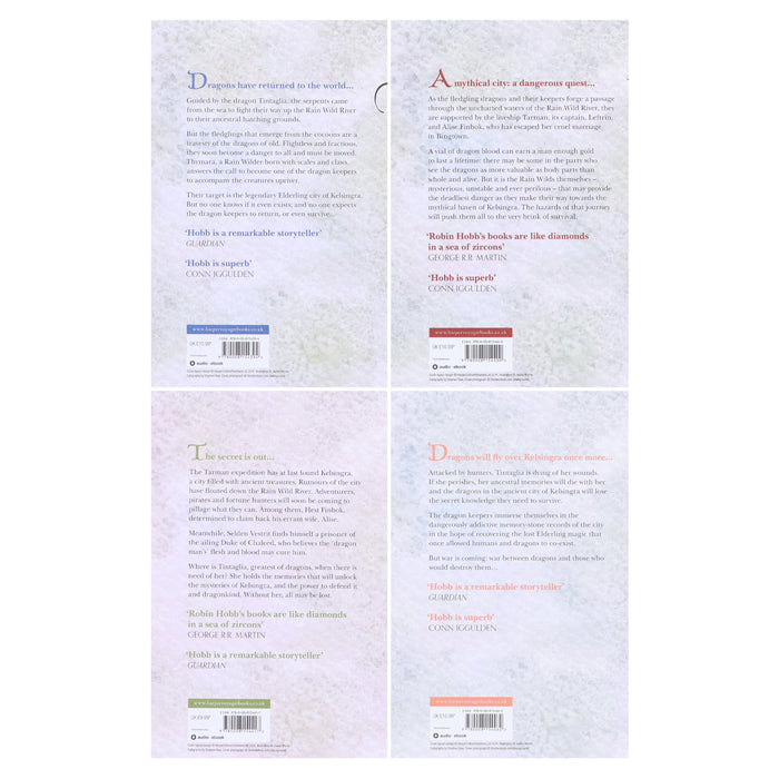 Rain Wild Chronicles by Robin Hobb 4 Books Collection Set - Fiction - Paperback Fiction HarperCollins Publishers