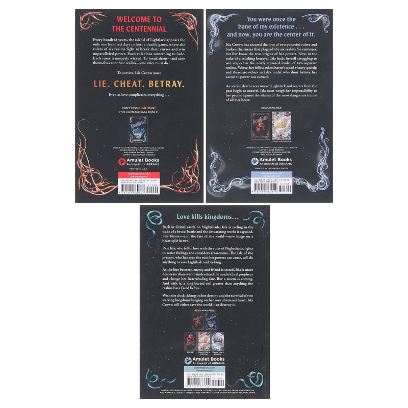 The Lightlark Series By Alex Aster 3 Books Collection Set - Ages 13+ - Paperback Fiction Amulet Books