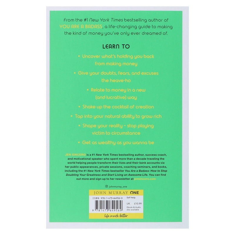You Are a Badass at Making Money: Master the Mindset of Wealth by Jen Sincero - Non Fiction - Paperback Non-Fiction Hachette