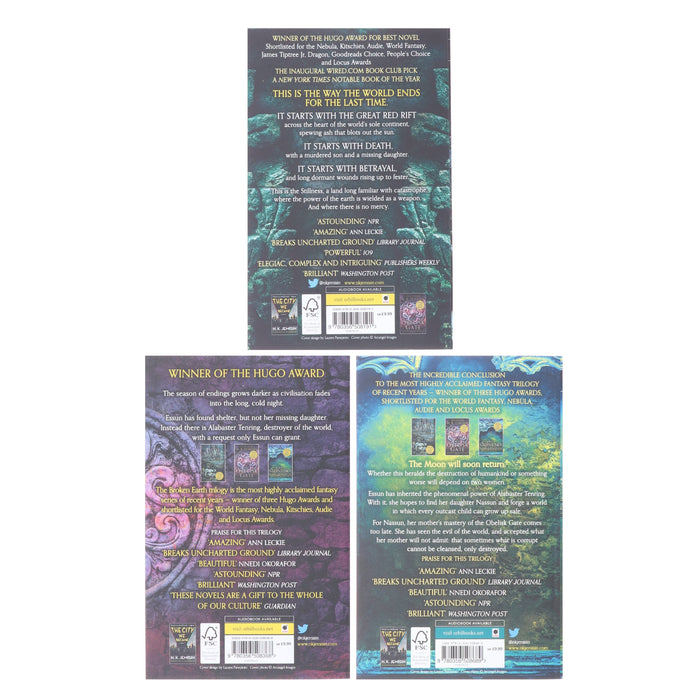 The Broken Earth Trilogy by N. K. Jemisin 3 Books Collection Set - Fiction - Paperback Fiction Hachette