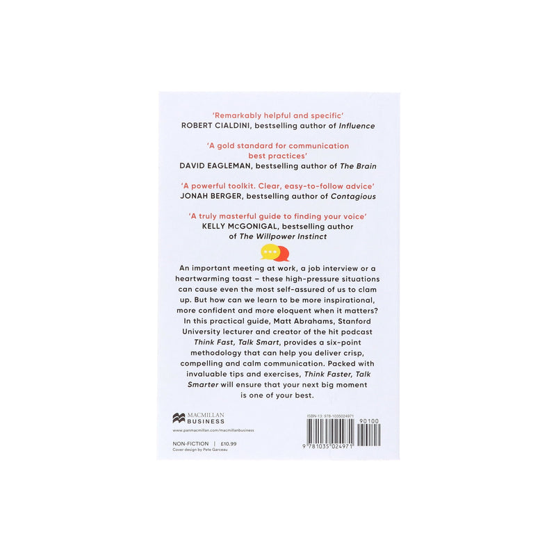 Think Faster, Talk Smarter: How to speak successfully when you're put on the spot by Matt Abrahams - Non Fiction - Paperback Non-Fiction Macmillan
