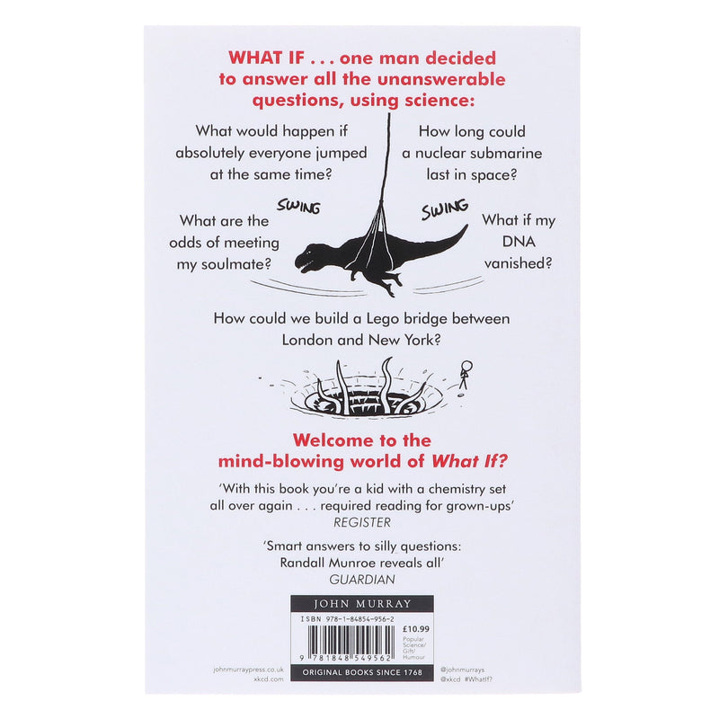What If?: Serious Scientific Answers to Absurd Hypothetical Questions by Randall Munroe - Non Fiction - Paperback Non-Fiction Hachette UK