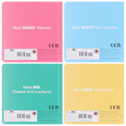 Bluey 4 Books (Bluey, Mum, Dad & Bingo) Collection Set - Ages 0-3 - Board Book 0-5 Ladybird