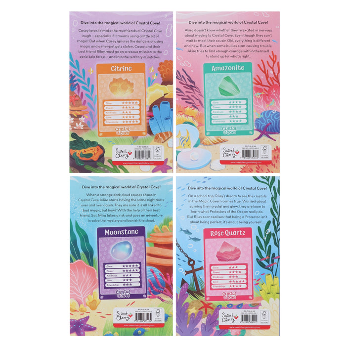 Crystal Cove Series by Red Illustrated 4 Books Collection Set - Ages 7-9 - Paperback 7-9 Sweet Cherry Publishing
