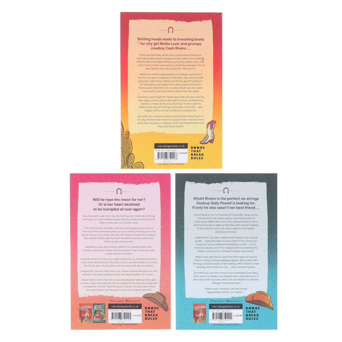 Lucky River Ranch Series by Jessica Peterson 3 Books Collection Set - Fiction - Paperback Fiction Hachette