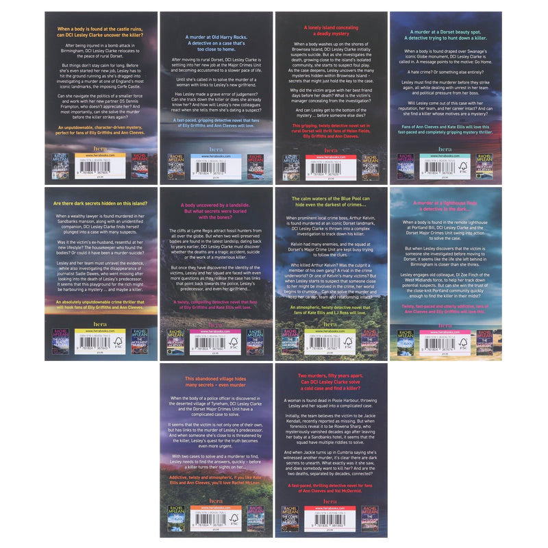Dorset Crime Series by Rachel Mclean 1-10 Books Collection Set - Fiction - Paperback Fiction Hera Books