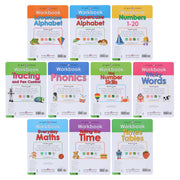 Wipe Clean Workbooks Series 10 Books Collection Set - Ages 0-5 - Paperback B2D DEALS Priddy Books