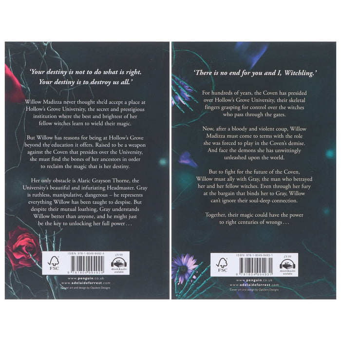 Coven of Bones Series by Harper L. Woods 2 Books Collection Set - Fiction - Paperback Fiction Penguin Random House