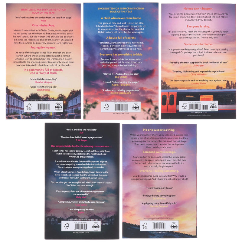 Andrea Mara Collection 5 Books Set - Fiction - Paperback Fiction Penguin Random House