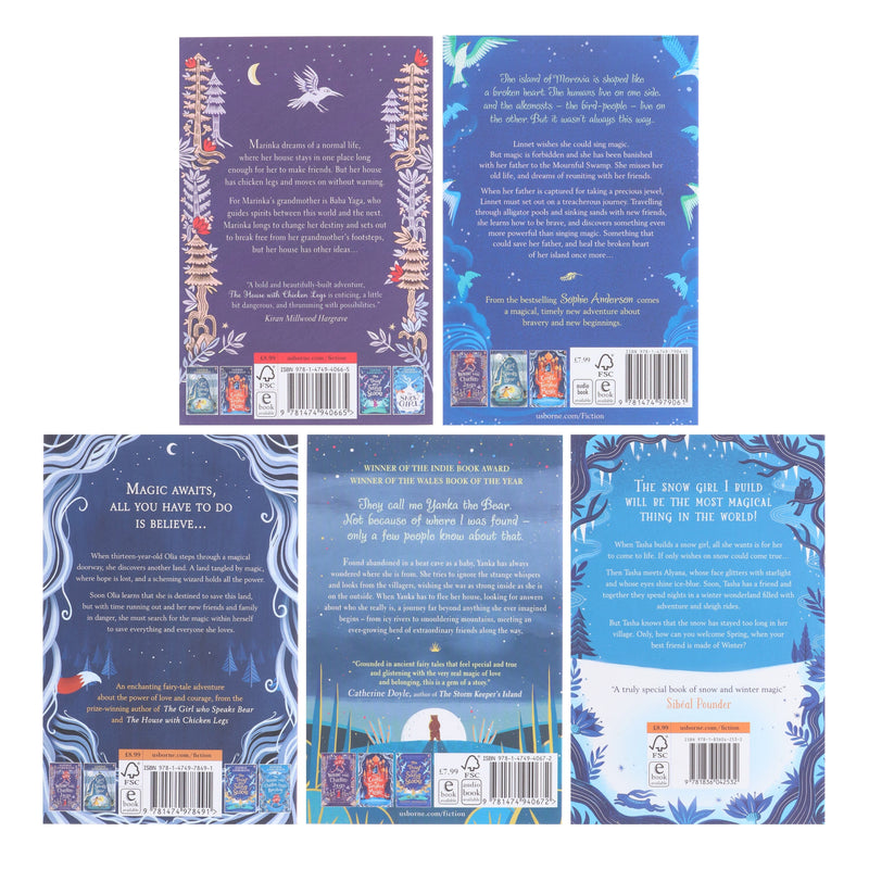 The House with Chicken Legs By Sophie Anderson 5 Books Collection Set - Age 8-12 - Paperback 9-14 Usborne Publishing Ltd