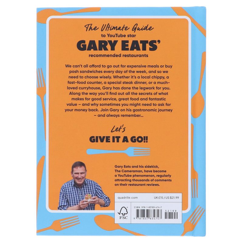Where Gary Eats: From Curryhouses to Steakhouses, Budget to Blowout – An Insider’s Guide to Where to Eat - Non Fiction - Hardback Non-Fiction Quadrille Publishing Ltd