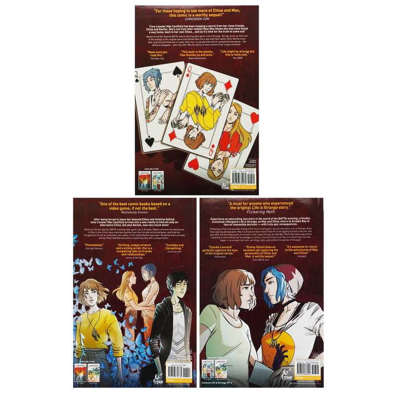 Life Is Strange Series by Emma Vieceli: 3 Books (1-3) Collection Box Set - Fiction - Paperback Graphic Novels Titan Comics