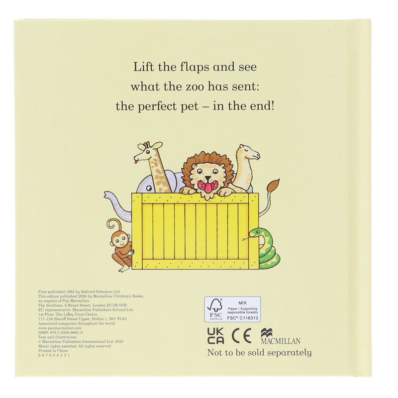 Dear Zoo Book and Toy Gift Set by Rod Campbell: A Classic lift-the-flap Book and Cute Cuddly Toy - Ages 3+ - Hardback