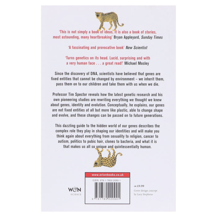 Identically Different: Why You Can Change Your Genes by Professor Tim Spector - Non Fiction - Paperback Non-Fiction Hachette