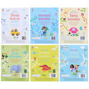 Usborne Wipe Clean Activities (1 Pen Included) By Kirsteen Robson 6 Books Collection Set - Ages 3+ - Paperback 0-5 Usborne Publishing Ltd
