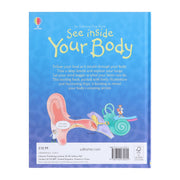 An Usborne Flap Book: See Inside Your Body: With Over 50 Flaps to Lift by Katie Daynes & Colin King - Ages 6+ - Board Book 5-7 Usborne Publishing Ltd