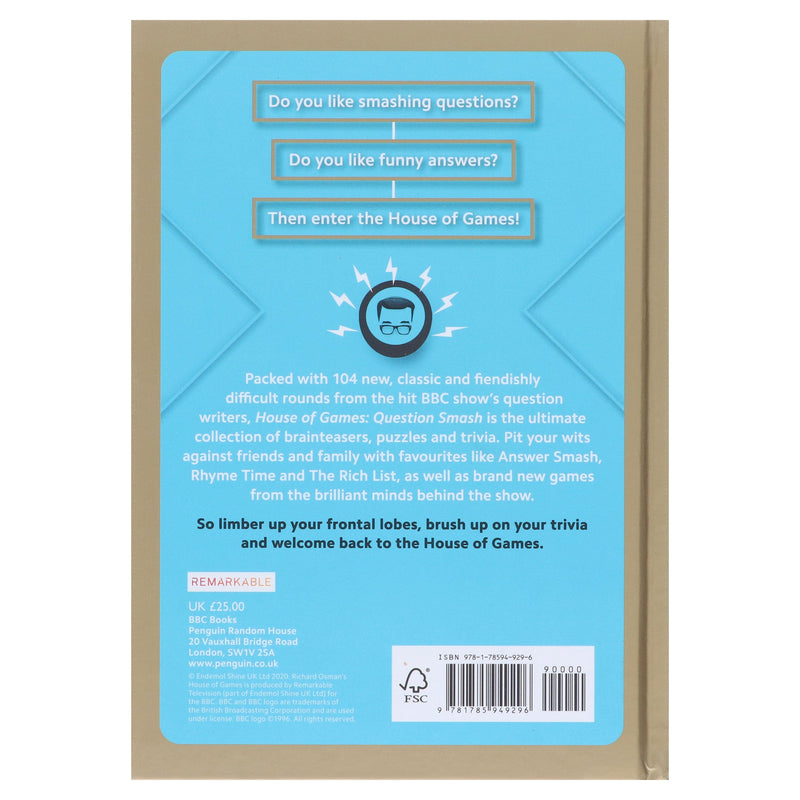 House of Games: Question Smash By Alan Connor - Non Fiction - Hardback Non-Fiction Penguin Random House