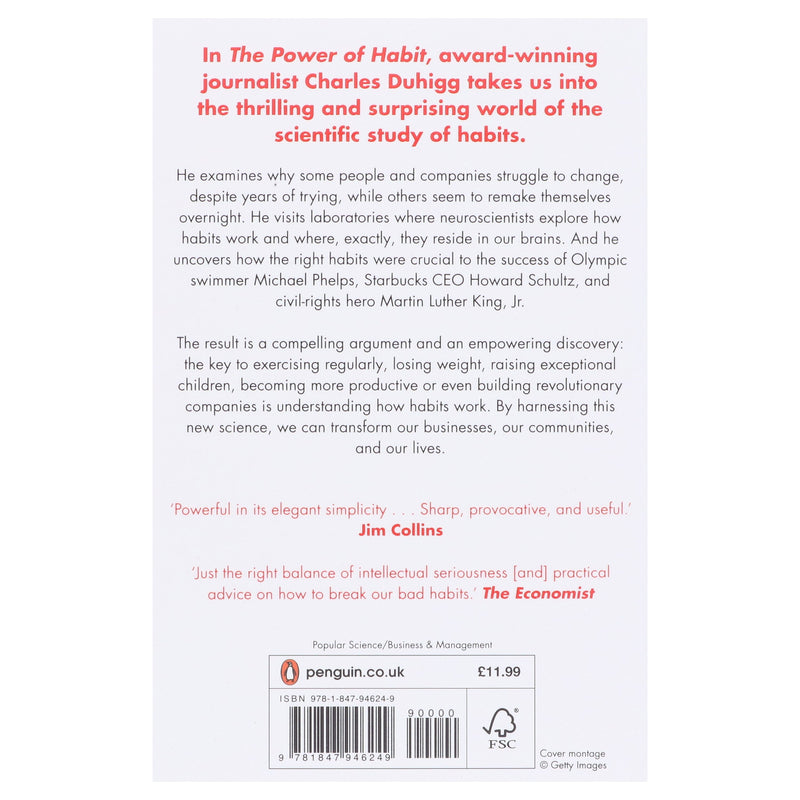 The Power of Habit: Why We Do What We Do, and How to Change: By Charles Duhigg - Non Fiction - Paperback Non-Fiction Penguin