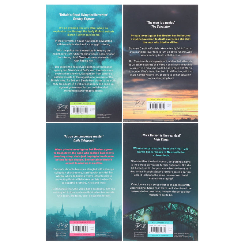 Zoë Boehm Thrillers by Mick Herron 4 Books Collection Set - Fiction - Paperback Fiction Hachette