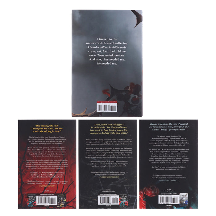 Crowns of Nyaxia Series By Carissa Broadbent 4 Books Collection Set - Fiction - Paperback/Hardback Fiction Macmillan