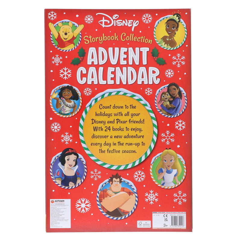 Disney: Storybook Collection Advent Calendar: A Holiday Countdown With 24 Wonderful Books - Ages 6+ - Paperback 5-7 Autumn Publishing